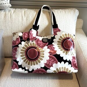Brighton floral tote shoulder tote. Never used